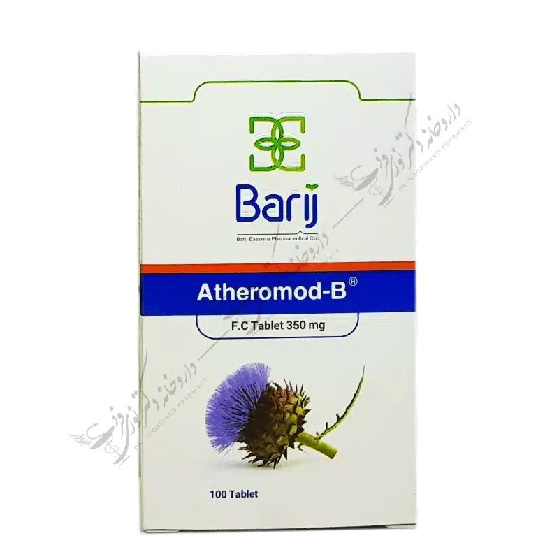 آترومد بی 100 قرص روکشدار 350 میلی گرم - Atheromed B 100 F.C. Tablets