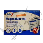 ساشخه منیزیم 400 mg - magnesium 400 mg