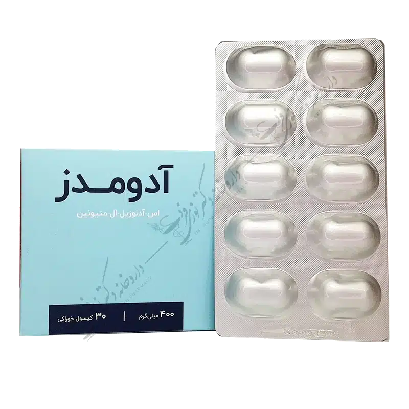 آدومدز 30 کپسول 400 میلی گرم-ADOMEDS 30 Oral Capsules 400 mg