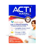 اکتی ناتال پلاس اُمگا 3 دی اِچ اِی 30 قرص 30 کپسول نرم-Acti Natal Omega 3 DHA 30 Tablets 30 Softgels