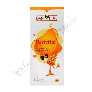 Barivital Syrup Kids 200 ml-Barivital-General Health-باریویتال شربت 120 میلی لیتر