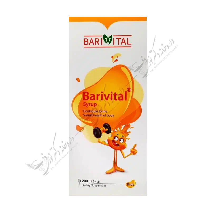 Barivital Syrup Kids 200 ml-Barivital-General Health-باریویتال شربت 120 میلی لیتر