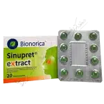 Bionorica Sinupret Extract 20 Coated Tablets-سینوپِرِت اکسترکت 20 قرص روکشدار