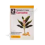 قرص روکشدار زردچوبه کورکوما 50 عددی-Curcuma Turmeric FC Tablet 50 Tablets