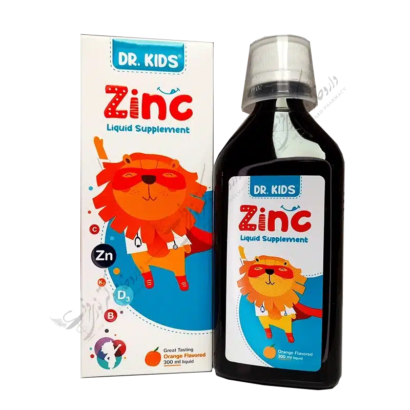 دکتر کیدز زینک 300 میلی گرم-DR. KIDS Zinc Liquid Supplement 300 ml