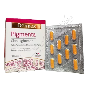 درمکس پیگمنتا مکمل روشن کننده پوست 30 عدد کپسول خوراکی-Dermax Pigmenta 30 Capsules