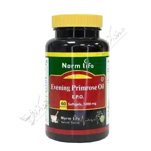 کپسول ژلاتینی نرم ایوینینگ پرایم رز 1000 میلی گرمی-Evening Primrose Oil 60 1000mg Softgels