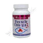 اُمگا 3 زنان 60 کپسول ژلاتینی نرم-Female Omega 3 60 Soft Gelatin Capsules