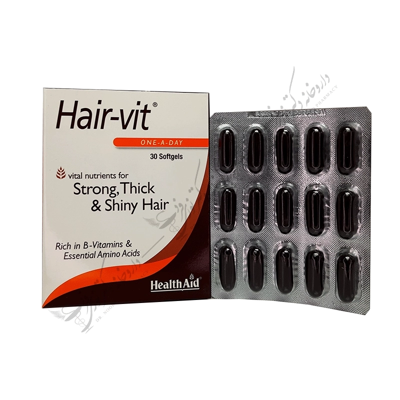 هیر-ویت 30 عدد کپسول ژلاتینی-Hair Vit 30 Softgels