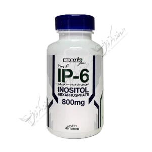 آی پی6 اینوزیتول هگزا فسفات 800 میلی گرم-IP 6 Inositol Hexaphosphate 60 Tablets