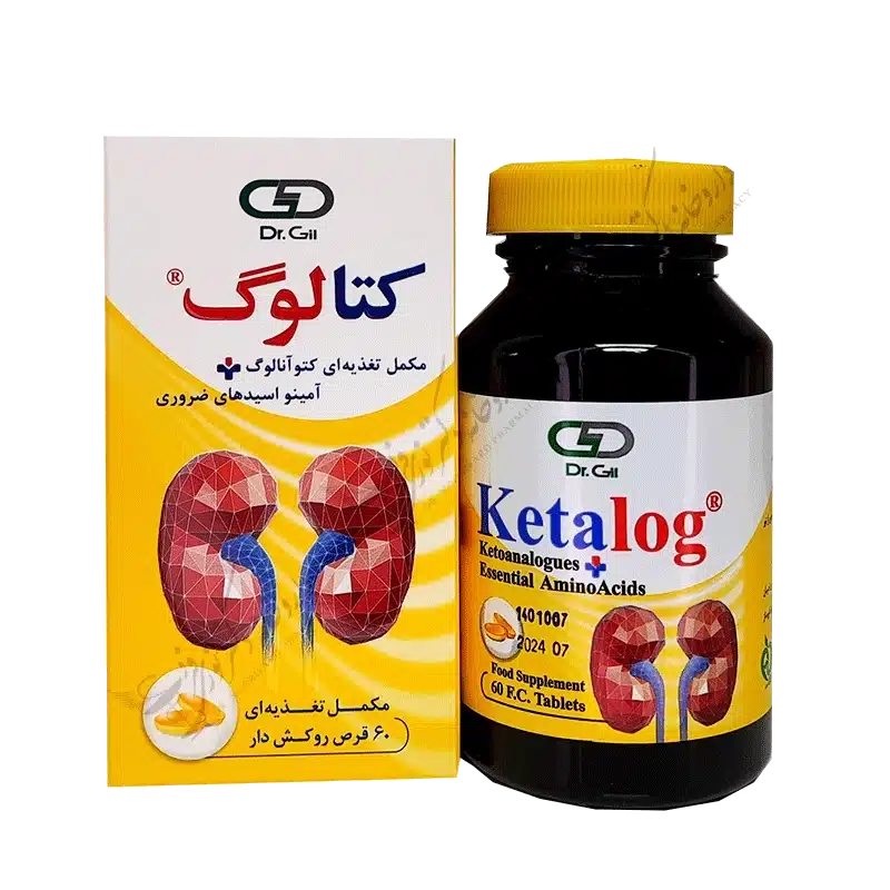 کتالوگ 60 قرص روکشدار-Ketalog 60 F.C. Tablets