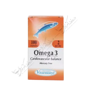 امگا 3 فاقد جیوه 100 عدد کپسول-Omega 3 100 Capsules