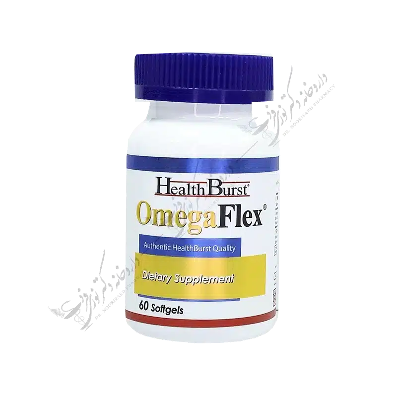 کپسول ژلاتینی امگا فلکس 1000 میلی گرم-Omega Flex 60 Softgels