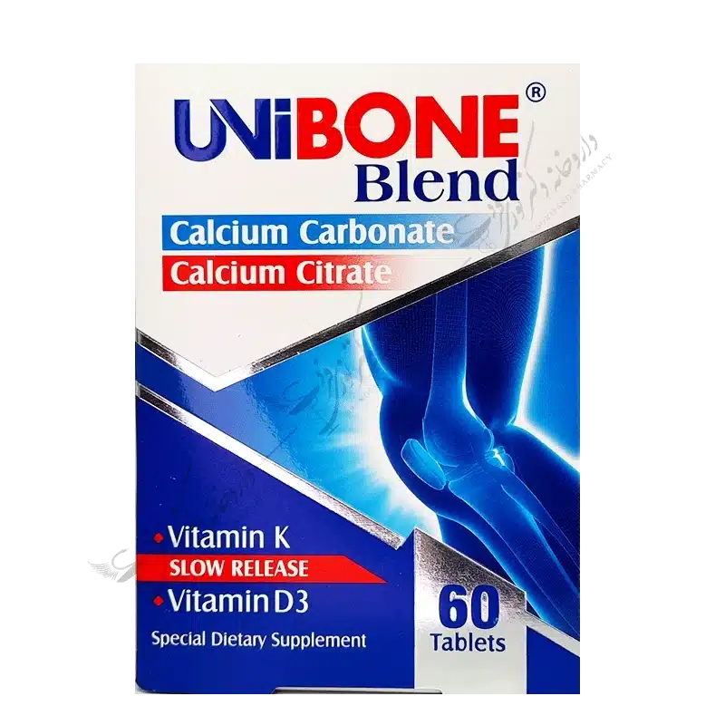 یون بن بلند 60 قرص-UniBone Blend 60 Tablets