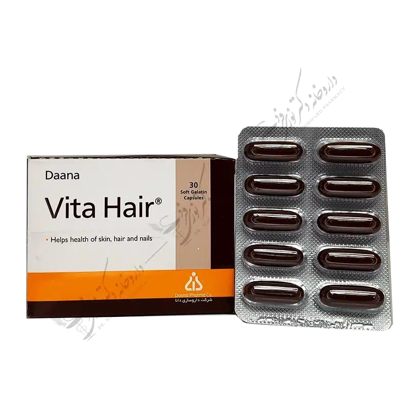 ویتا هیر 30 کپسول ژلاتینی نرم-Vita Hair 30 Soft Gelatin Capsules