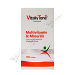 مولتی ویتامین و مواد معدنی ویتالی تون 100 کپسول نرم ژلاتینی-Vitally Tone Multivitamin & Mineals 100 Softgels