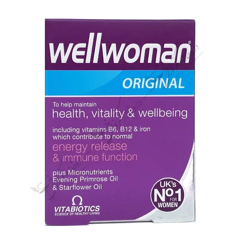 ول وُمن اورجینال 30 عدد قرص-Wellwoman Original 30 Tablets