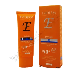 کرم ضد آفتاب پوست خشک بی رنگ SPF50 اویدرم 40 میلی لیتر 1 ویژگی های کرم ضد آفتاب پوست خشک SPF۵۰ اویدرم حفاظت کامل ۳۶۰ درجه در برابر تمامی اشعه‌های خورشید (UVA/UVB/HEV/IR) دارای SPF ۵۰ بدون داشتن فیلترهای شیمیایی حفاظت آنتی اکسیدانی قوی آبرسان و مرطوب کننده