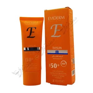 کرم ضد آفتاب پوست خشک رنگی SPF50 اویدرم 40 میلی لیتر 1 ویژگی های کرم ضد آفتاب پوست خشک رنگی SPF۵۰ اویدرم حفاظت کامل ۳۶۰ درجه در برابر تمامی اشعه‌های خورشید (UVA/UVB/HEV/IR) دارای SPF ۵۰ بدون داشتن فیلترهای شیمیایی حفاظت آنتی اکسیدانی قوی آبرسان و مرطوب کنند