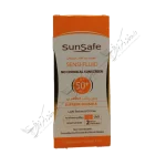 کرم ضد آفتاب SPF50 فاقد جاذب های شیمیایی سان سیف SAN SEIF CREAM