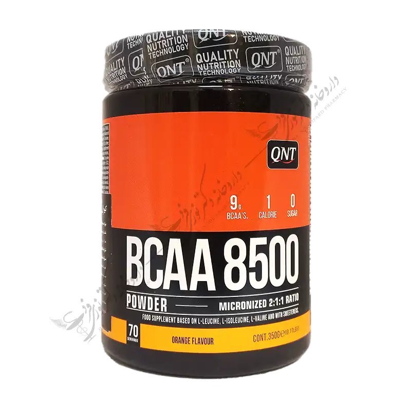 بي سي اي اي 8500 - 350gr پرتقالي (QNT) - BCAA 8500 (350 G Powder) - Orange