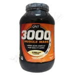 ماسل مس - پودر 2000gr وانيلي (Qnt) - 3000 Muscle Mass 2000 G Powder (Vanilla) 3