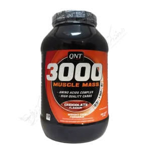 ماسل مس - پودر 3000gr شکلاتي (Qnt) - 3000 Muscle Mass 3000 G Powder (Chocolate)