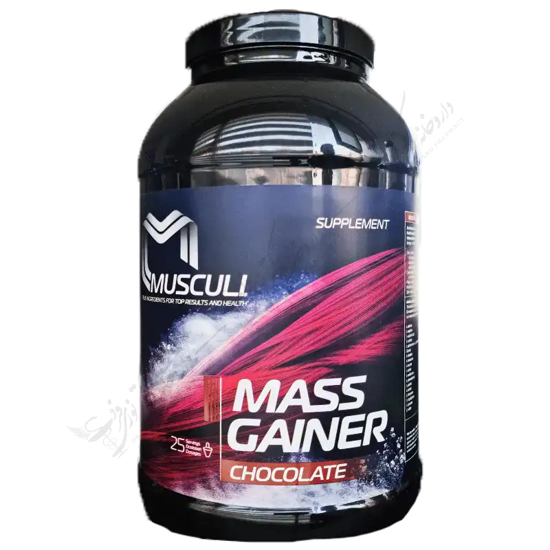 مس گينر شکلاتي 25ک گ - پودر ماسکالي بلژيککارن - Mass Gainer 2500 G (Chocolate)