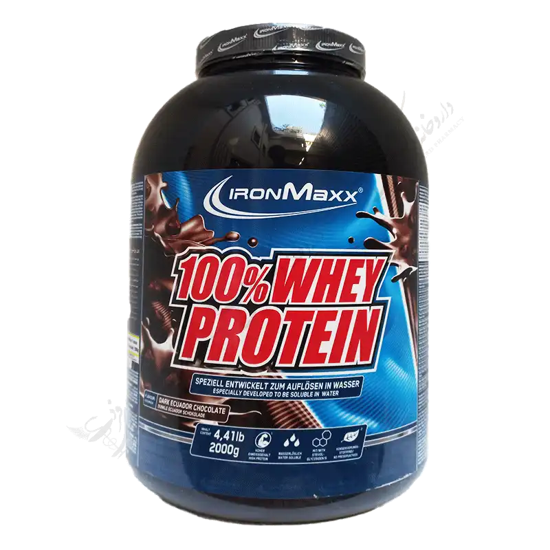 وي پروتئين 100% Iron Maxx) 2000gr) - 100% Whey Protein Powder 2000 G