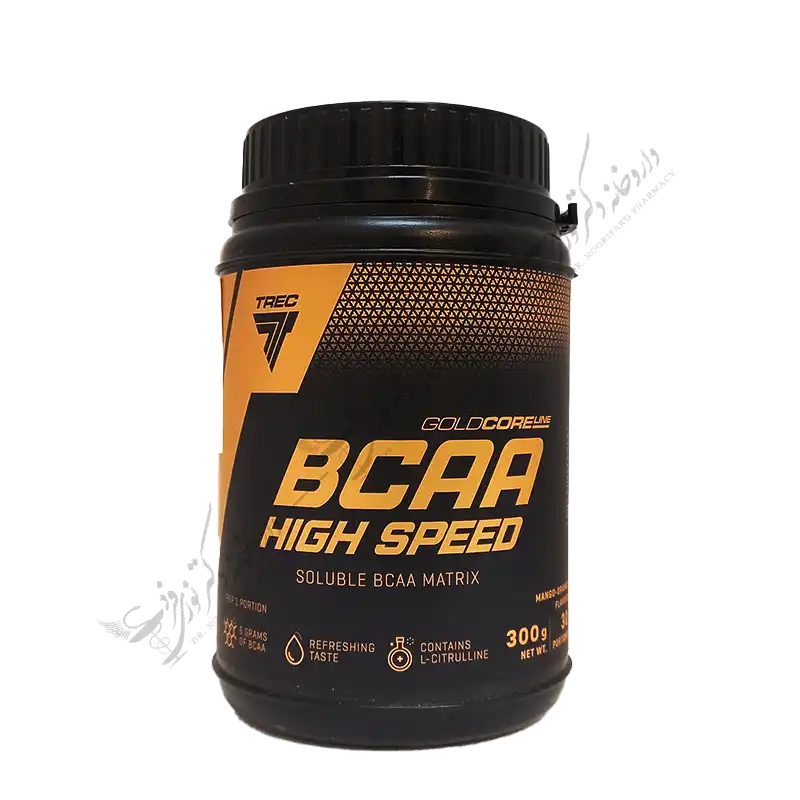 ي سي اي اي هاي اسپيد300gr پرتقالانبه (QNT) - Gold Core BCAA High Speed 300 G Powder