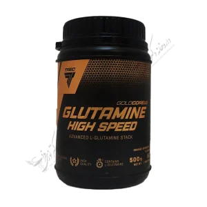 گلوتامين 500grHigh Speed پودر (Trec) - Gold Core Glutamine High Speed 500 G Powder